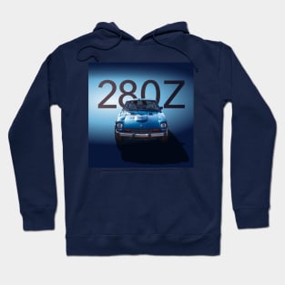 Blue Datsun 280Z Hoodie